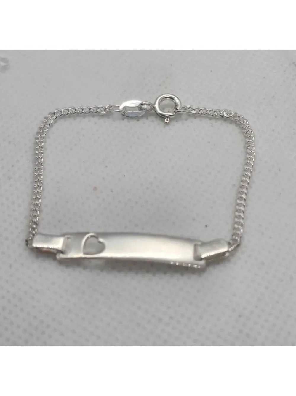NEW   Sterling Silver 925 Heart Bracelet